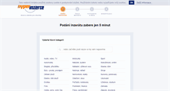 Desktop Screenshot of novy-inzerat.hyperinzerce.cz