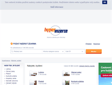 Tablet Screenshot of nabytek-bydleni.hyperinzerce.cz