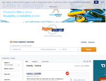 Tablet Screenshot of inzeraty.hyperinzerce.cz