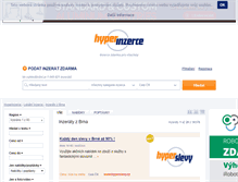 Tablet Screenshot of brno-mesto.hyperinzerce.cz