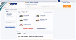 Desktop Screenshot of byty.hyperinzerce.cz